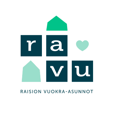 Branditoimisto-Hurraan-suunnittelema-Raision-vuokra-asuntojen-logo.